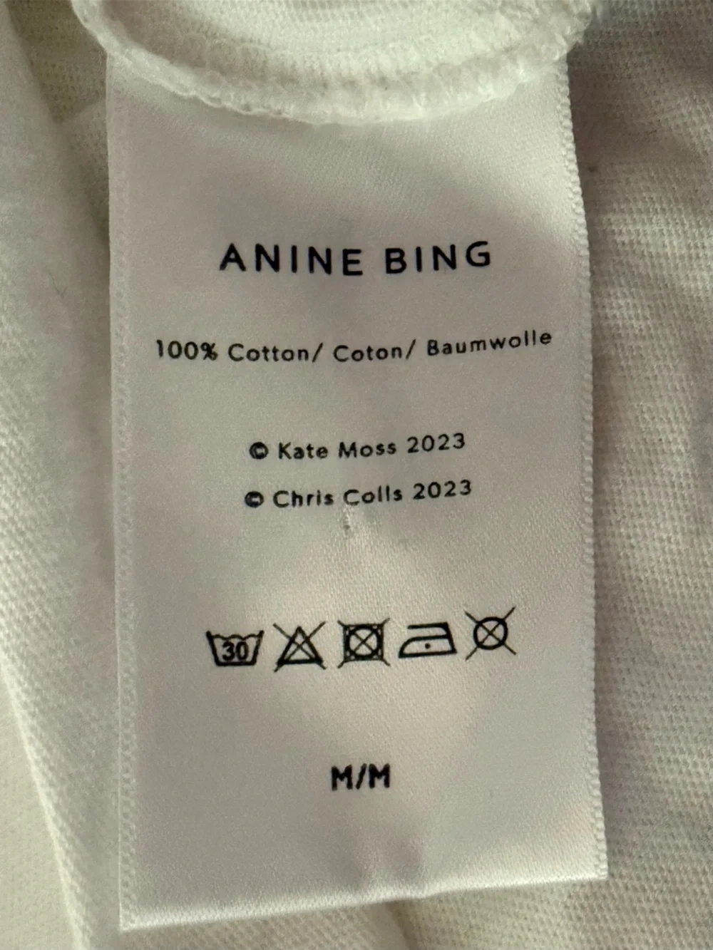 Anine Bing s/s tshirt w/kate moss graphic - Picture 4 of 6